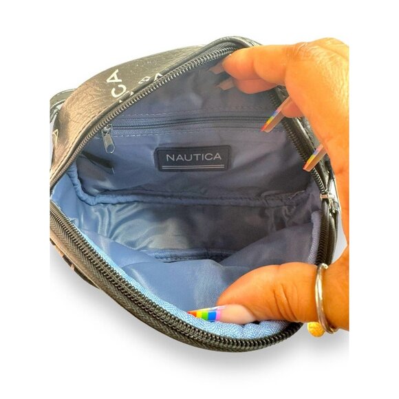Nautica Black Crossbody Bag NWT - Picture 5 of 9